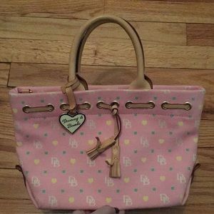 Dooney & bourke pink handbag